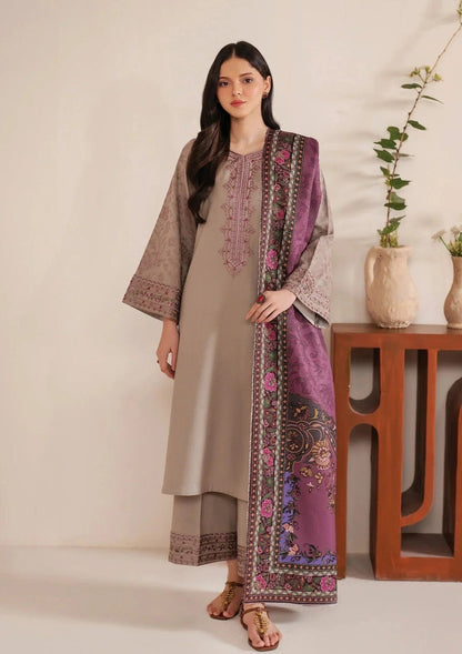 GRACE _ EMBROIDERY DHANAK 3PC UNSTICH