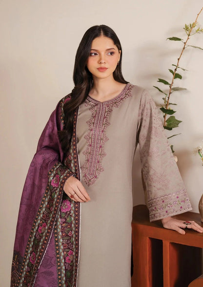 GRACE _ EMBROIDERY DHANAK 3PC UNSTICH