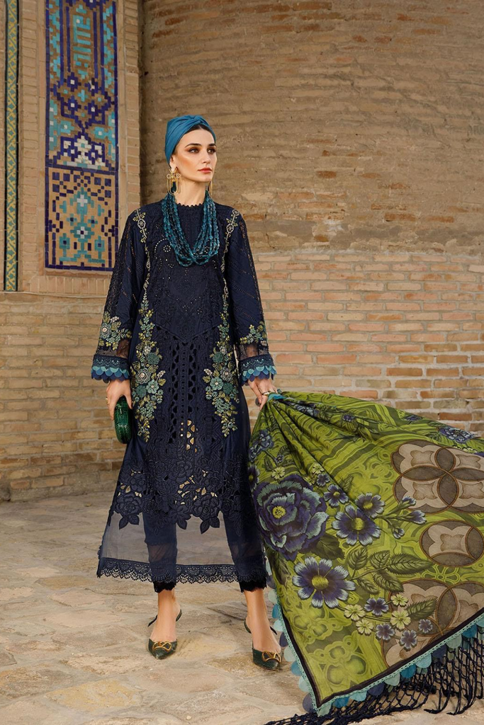 GRACE _ EMBROIDERY DHANAK 3PC UNSTICH