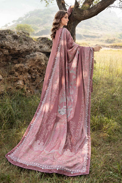 GRACE EMBROIDERY DHANAK 3PC UNSTICH