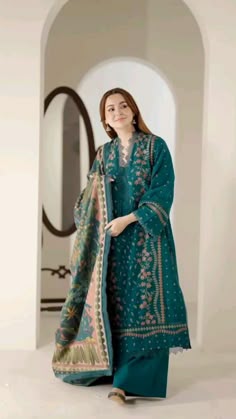 GRACE EMBROIDERY DHANAK 3PC UNSTICH