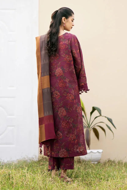 Grace-Digital Printed Karandi 3Pc UNSTICH
