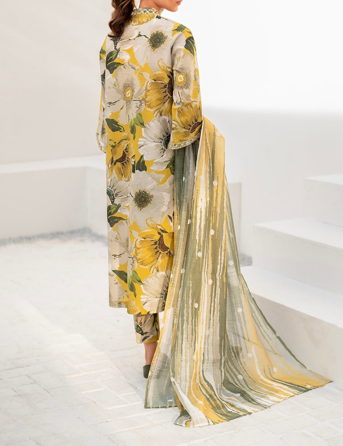 Grace-Digital Printed Karandi 3Pc UNSTICH