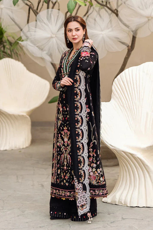 Grace Luxury Full Embroidered Chikenkari Lawn Unstiched 3PC Suit
