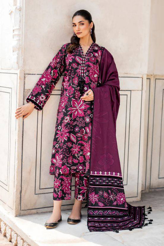 Grace-Digital Printed Karandi 3Pc UNSTICH