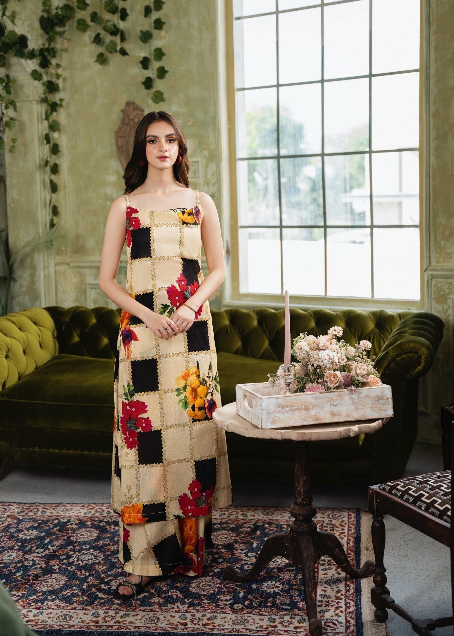 Grace-Digital Printed Karandi 3Pc UNSTICH