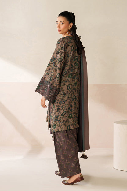 Grace-Digital Printed Karandi 3Pc UNSTICH