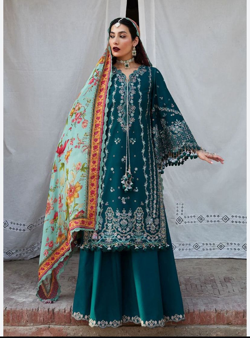 GRACE _ EMBROIDERY DHANAK 3PC UNSTICH