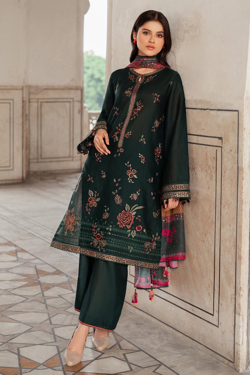 GRACE _ EMBROIDERY DHANAK 3PC UNSTICH