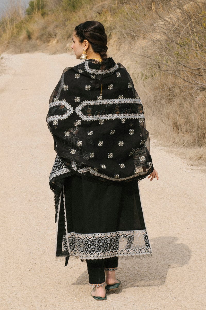 GRACE EMBROIDERY DHANAK 3PC UNSTICH