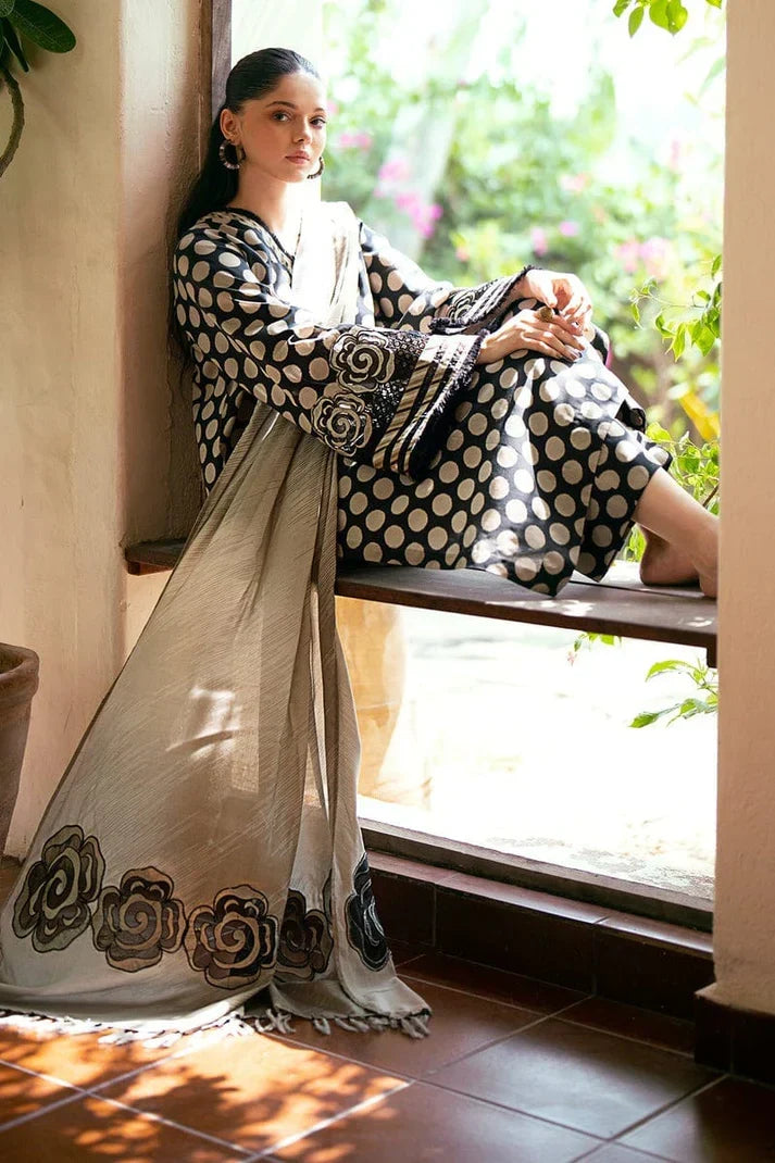 Barouque Lawn Print 3PC