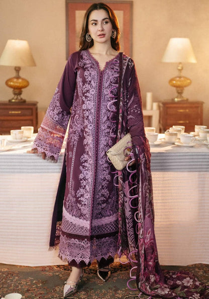 JADE EMBROIDERY DHANAK 3PC UNSTICH