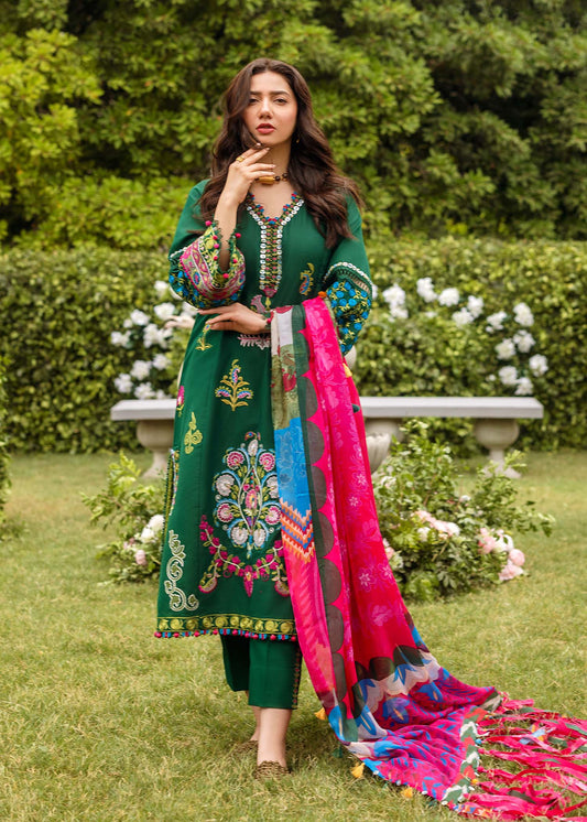 GRACE _ EMBROIDERY DHANAK 3PC UNSTICH