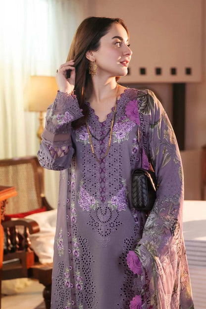 JADE EMBROIDERY DHANAK 3PC UNSTICH