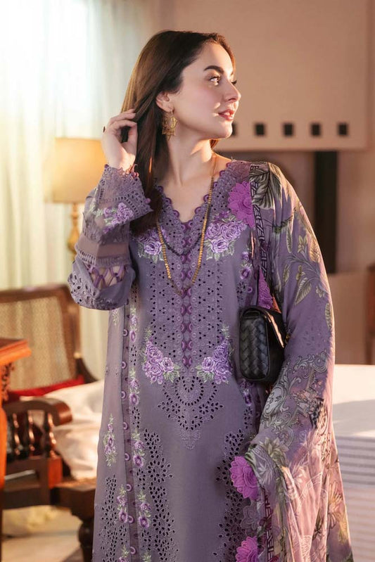 JADE EMBROIDERY DHANAK 3PC UNSTICH
