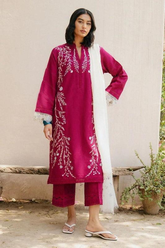 GRACE _ EMBROIDERY DHANAK 3PC UNSTICH