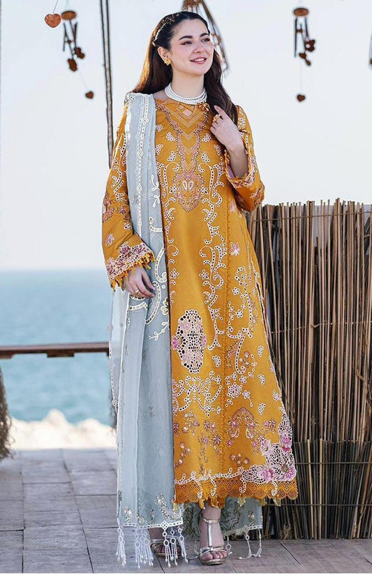 GRACE _ EMBROIDERY DHANAK 3PC UNSTICH