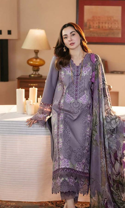 JADE EMBROIDERY DHANAK 3PC UNSTICH